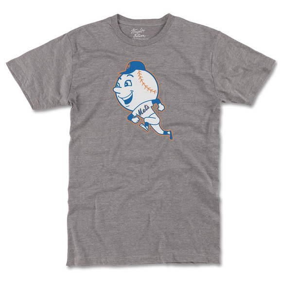 Wright & Ditson Other - Wright & Ditson Mr. Met Mets Logo Gray T-Shirt XL